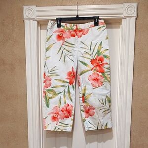Floral Capri Pants